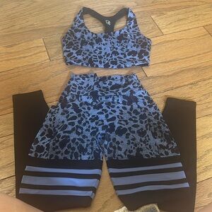 Bombshell Leopard Thigh High leggings